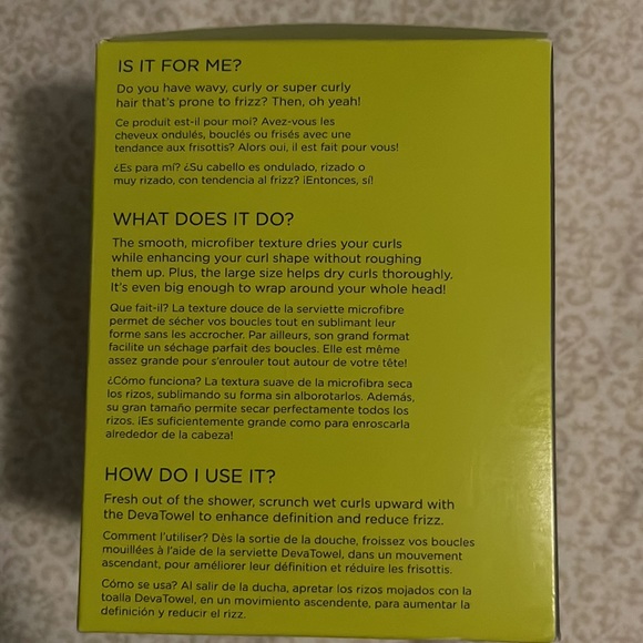 Devacurl devatowel antifrizz microfiber towel - Picture 2 of 3